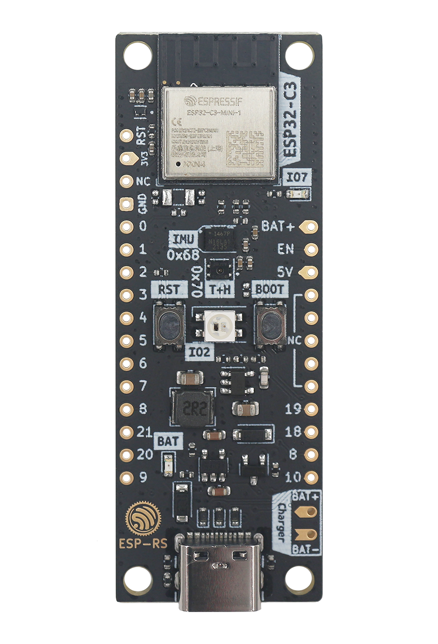 ESP32-C3 DevKit-RUST-1 development board.