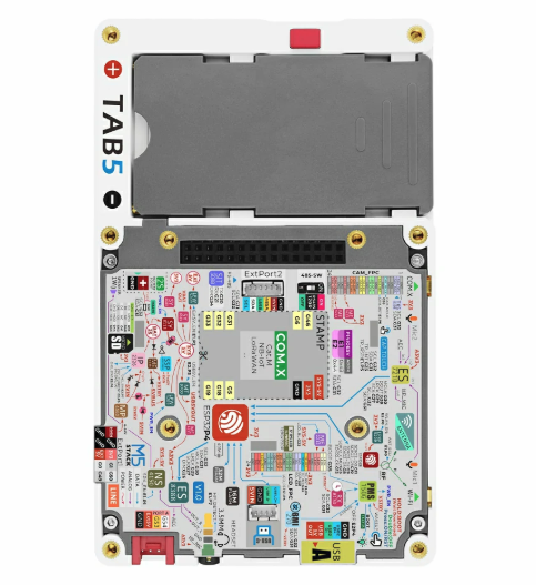 M5Stack Tab5 rear view